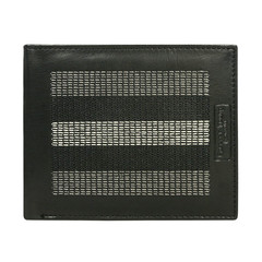 Pánská modrá kožená peněženka CAVALDI 701-EG Black/Gray