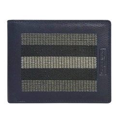 Pánská modrá kožená peněženka CAVALDI 701-EG Blue+Gray