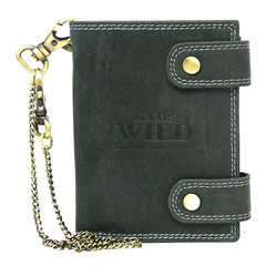 Pánská kožená peněženka černá Always Wild 2901-BIC