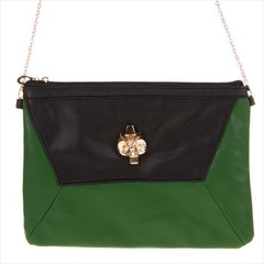 Galanto dámská malá kabelka přes rameno crossbody zelená