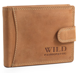 WILD FASHION4U pánská kožená peněženka WF5600L-NAT
