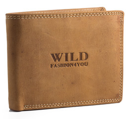WILD FASHION4U pánská kožená peněženka WF305-NAT