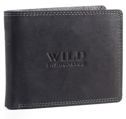 WILD FASHION4U pánská kožená peněženka WF305-BL