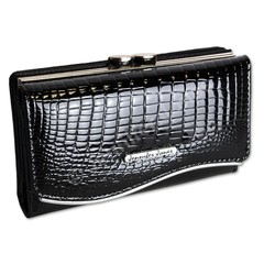 Jennifer Jones dámská peněženka kožená černá 5245-2 BLACK