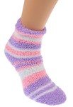 Ellasun ponožky dámské termo bavlněné 3, páry fialová, růžová, černá